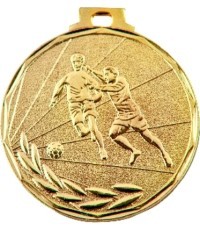 Football Medal E10 - 50 mm - Gold