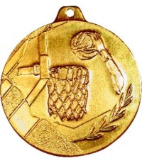 Medal K7 Basketball - 50 mm - Gold