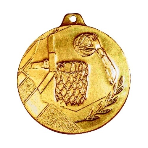 Medal K7 Basketball - 50 mm - Gold