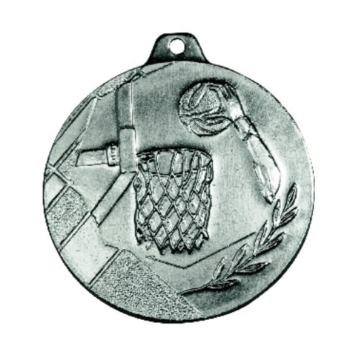 Medaļa K7 Basketbols - 50 mm - Sudrabs