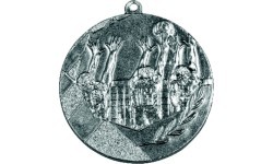 Volleyball Medal K6 - 50 mm - Silver