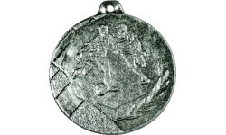 K4 Football Medal - 50 mm - Silver
