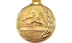 E7 Table Tennis Medal - 50 mm - Gold