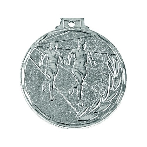 E6 Running Medal - 50 mm - Silver