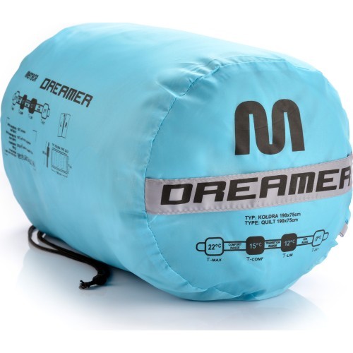 Спальный мешок Meteor Dreamer - Сине-серый - R