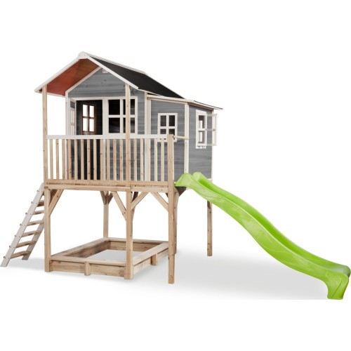 EXIT Loft 750 wooden playhouse - gray