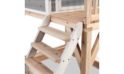 Деревянный игровой домик EXIT Loft 750 – серый