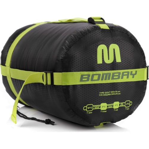 Guļammaiss Meteor Bombay L - Black / green