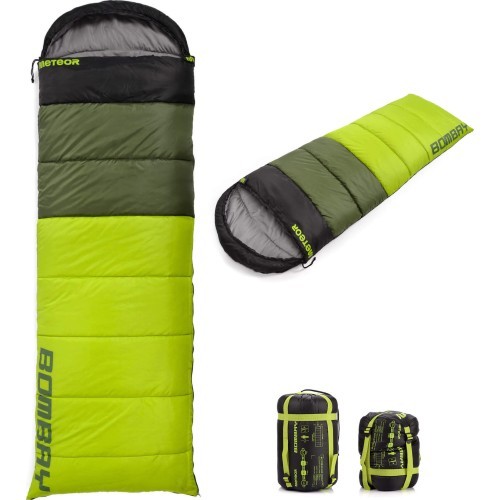 Guļammaiss Meteor Bombay L - Black / green