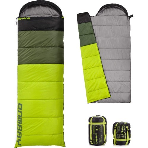 Guļammaiss Meteor Bombay L - Black / green