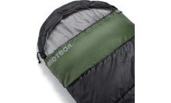 Śpiwór meteor bombay l - Olive, black