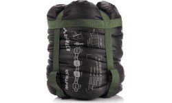 Śpiwór meteor bombay l - Olive, black