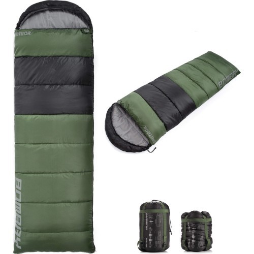 Спальный мешок Meteor Bombay L - Olive, black