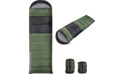 Śpiwór meteor bombay l - Olive, black