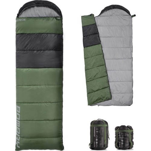 Спальный мешок Meteor Bombay L - Olive, black