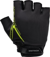 Велосипедные перчатки Meteor - Neon yellow || Black
