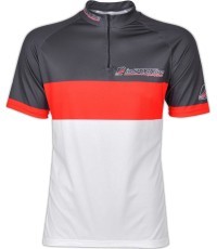 Велосипедное платье InSPORTline Pro Team - Красный/белый/чёрный