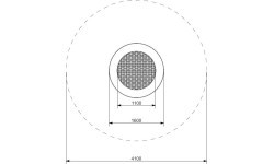 Trampoline Inter-Play Rado 160 WP