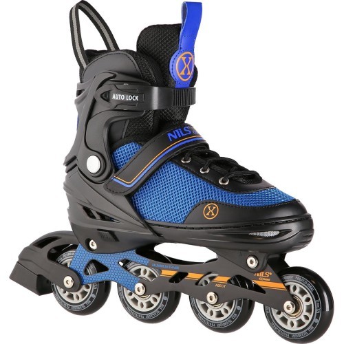 Роликовые коньки / хоккейные коньки 2в1 NH18188 - Black and Orange