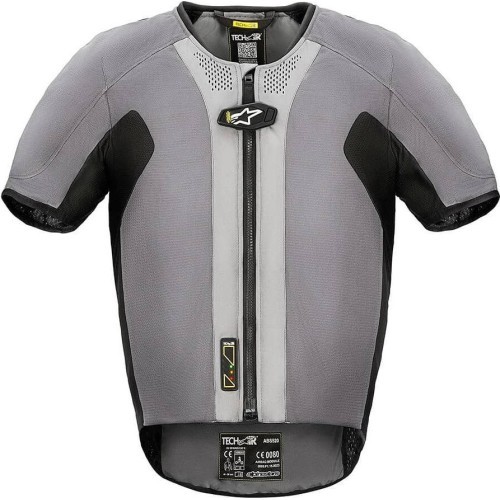 Gaisa spilvena veste Alpinestars Tech-Air 5 - Melni pelēks