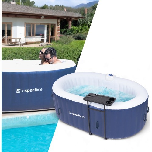 Inflatable Hot Tub inSPORTline Voytano 150 x 80 x 65 cm - Zils