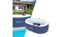Inflatable Hot Tub inSPORTline Voytano 150 x 80 x 65 cm - Zils