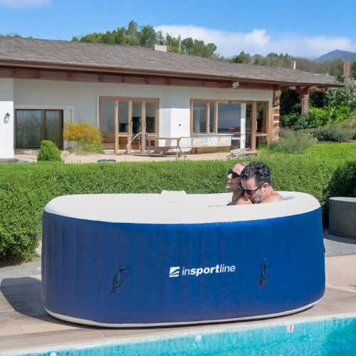 Inflatable Hot Tub inSPORTline Voytano 150 x 80 x 65 cm - Zils