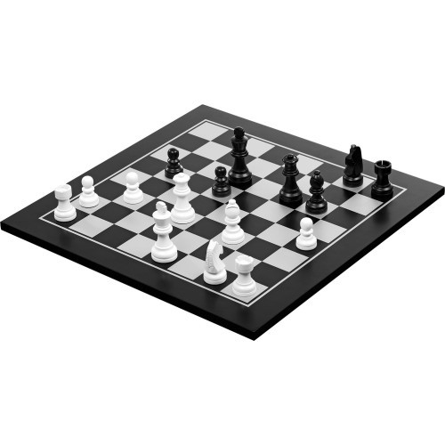 Chess and Checkers Set Philos 40x40cm