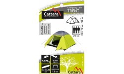 Double-Layered Tent Cattara Trent, 210x110x210cm, 3-Person