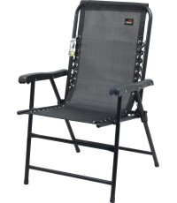 Foldable Garden Chair Cattara Terst - Black