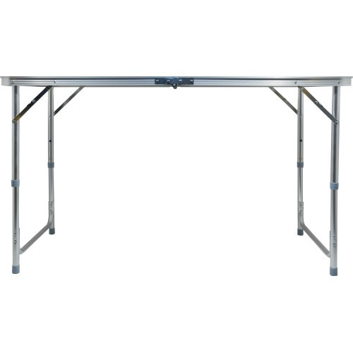 Foldable Camping Table + 4x Chairs Cattara Double - Gray