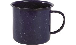 Emaljēta krūze, zila, 680 ml