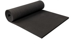 Paklājs Yate Comfort Wide, 14 mm, ar gumijām – melns