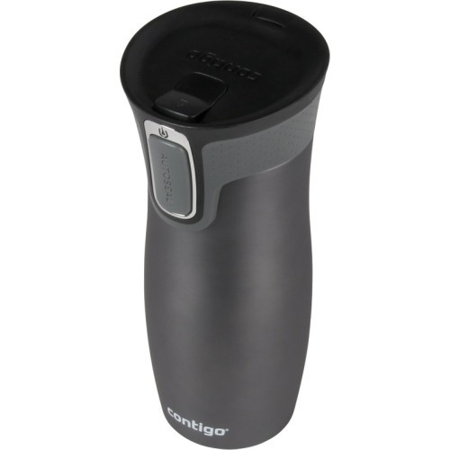 Термокружка дорожная Contigo West Loop Gunmetal 470 мл 2095797
