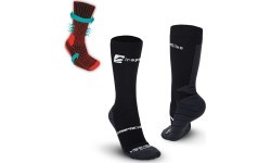 inSPORTline Compleano AG+ kompresijas zeķes - Melna