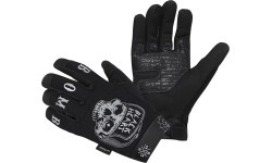Motociklista cimdi W-TEC Black Heart Garage Built - Melna