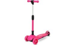 Beaster Kids BS02KSP Children's Electric Scooter, Pink, for Kids 6+