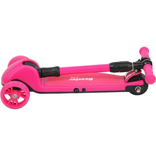 Beaster Kids BS02KSP Children's Electric Scooter, Pink, for Kids 6+