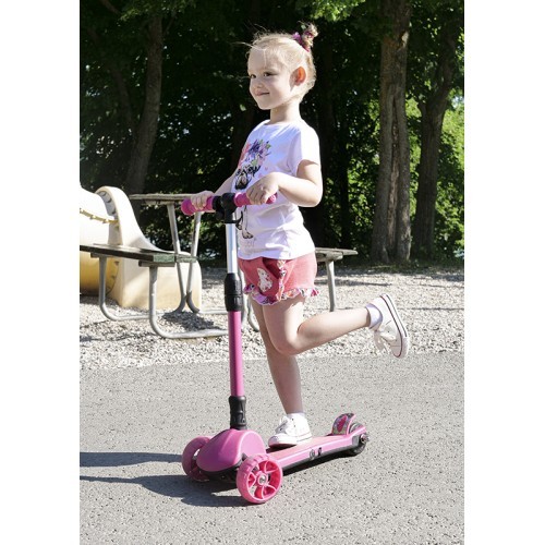 Bērnu elektriskais skrejritenis Beaster Kids BS02KSP, rozā, bērniem no 6 gadiem