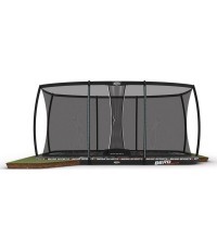 BERG Sports Ultim Pro Bouncer FlatGround 500 + drošības tīkls XL