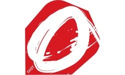 Dart Flights Shot Zen Enso Std. No. 6 – 3-Pack