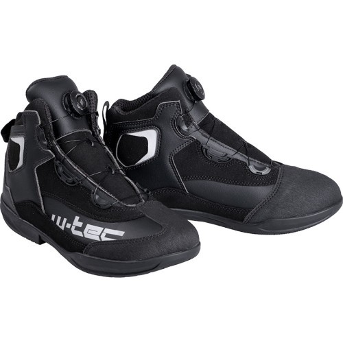 Motocikla zābaki W-TEC Misaler - Melna