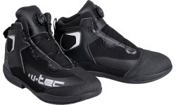 Motocikla zābaki W-TEC Misaler - Melna
