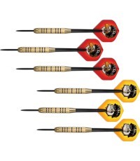 Darts Shot Duel Brass Plated Value Range 22 Steel – 6-Pack