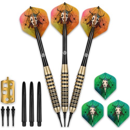 Darts Shot Value Range Talisman Brass Soft – 3-Pack