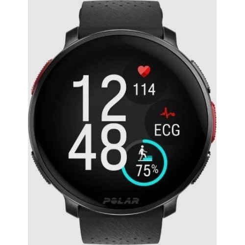 Polar Vantage V3 multisporta pulkstenis - Melna