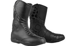 Motocikla zābaki W-TEC Districto - Melna