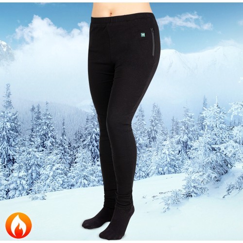 Women’s Heated Pants W-TEC Insupants Lady - Black