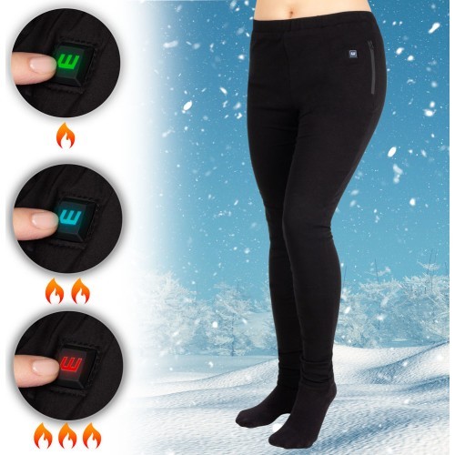 Women’s Heated Pants W-TEC Insupants Lady - Black