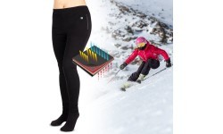 Sieviešu apsildāmās bikses W-TEC Insupants Lady - Melna